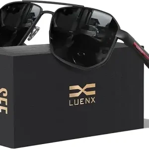 LUENX Aviator Sunglasses for Men